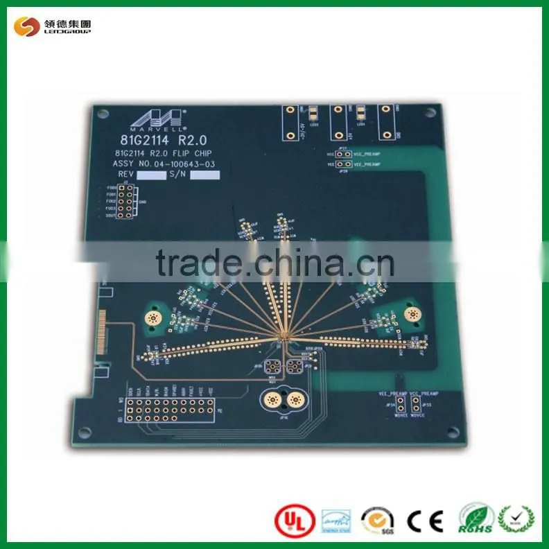 (PCB printed circuit board) fr4 94v0 pcb board 1 layer pcb,FR-4 Material PCB Board
