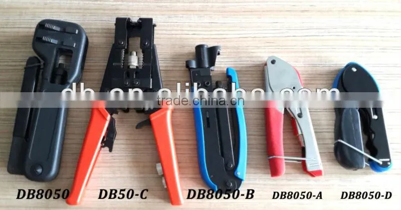 RG6 RG59 rg11f coaxial connector crimping tool