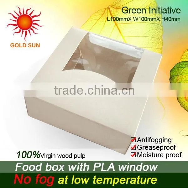 2013 Newest handmade Cake bakery packing With The Anti-fog Windows