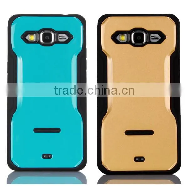 C&T Premium Protective Shockproof TPU and Plastic Quality Back Cover Stand Case for Samsung Galaxy Grand Prime G530