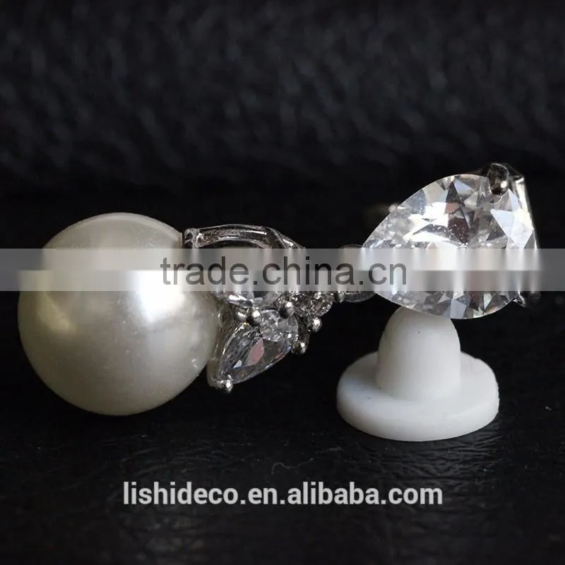 Wholesale Simple Design Earrings Jewelry Earring Holder Hanging Pearl Earrings