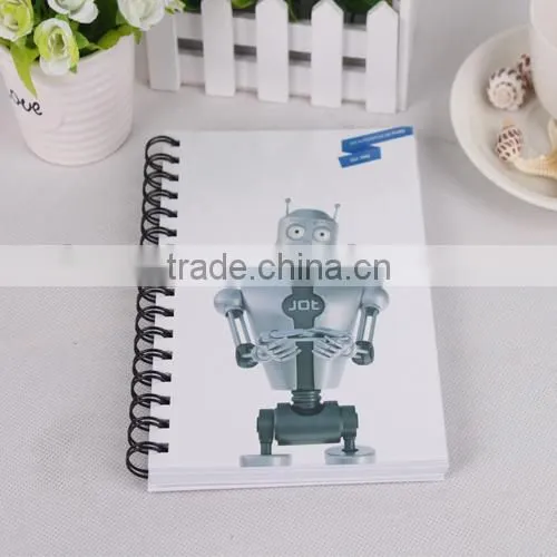 art paper notebook with black wire o ring
