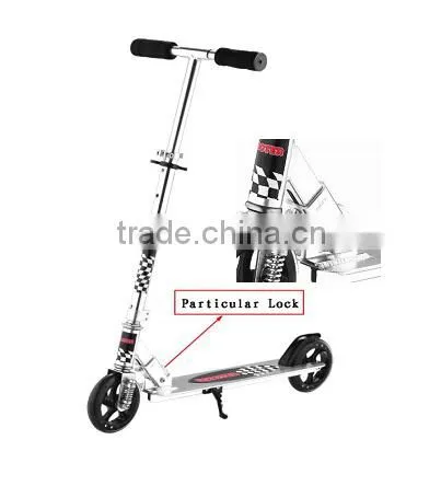 MINGBANG manufacturer 2015 New product 145mm Big PU Wheel ALUMINUM Scooter on sale for children's day