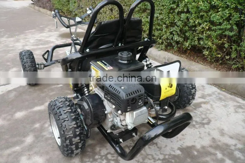 196cc 4 stroke 6.5HP 6inch adult pedal car Hydraulic disc brake centrifugal dry E-MARK approval