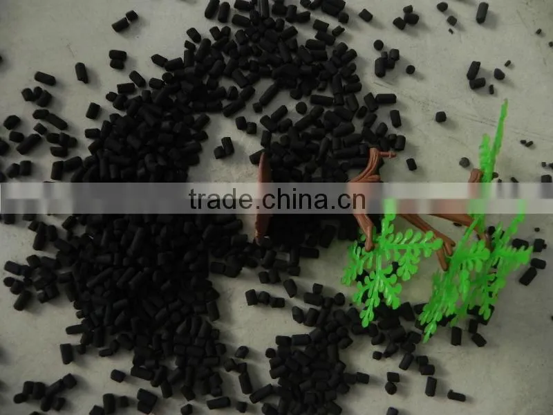 High adsorption coal-based column activated carbon with low price for gas purification and water treatment