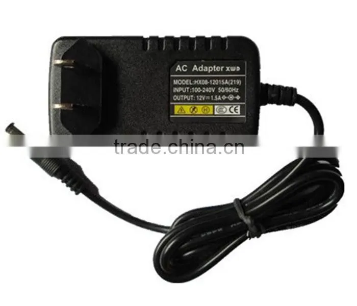 New 12V1A with display lights wall plug power adapter for LCD Monitor