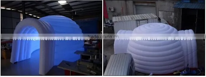 2016 High Quantity Inflatable Air Tent/ Inflatable White Pod Tent