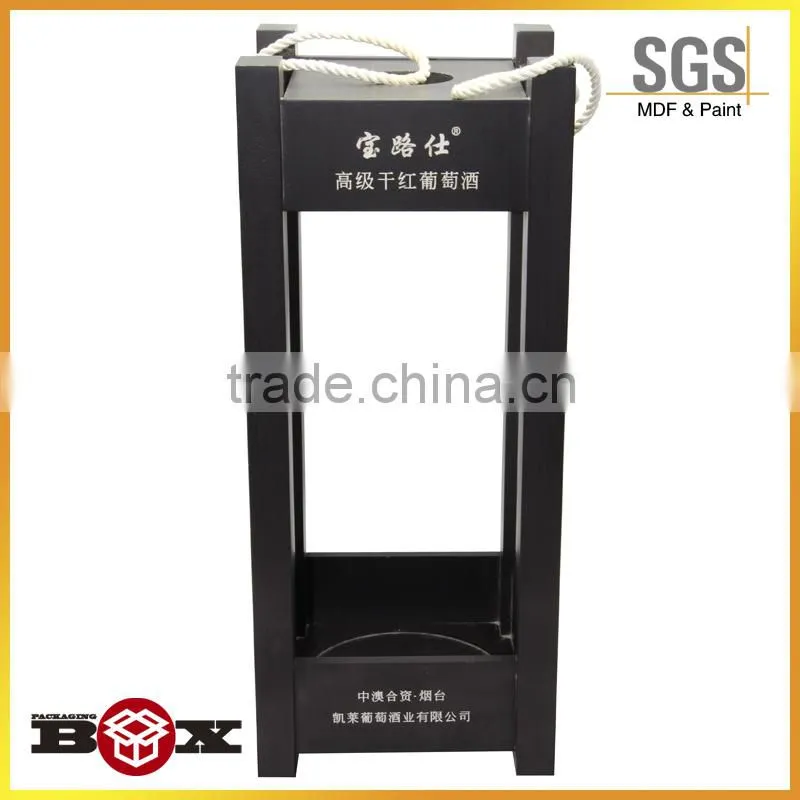 High Class Fashion Wooden Wine bottle box designs
