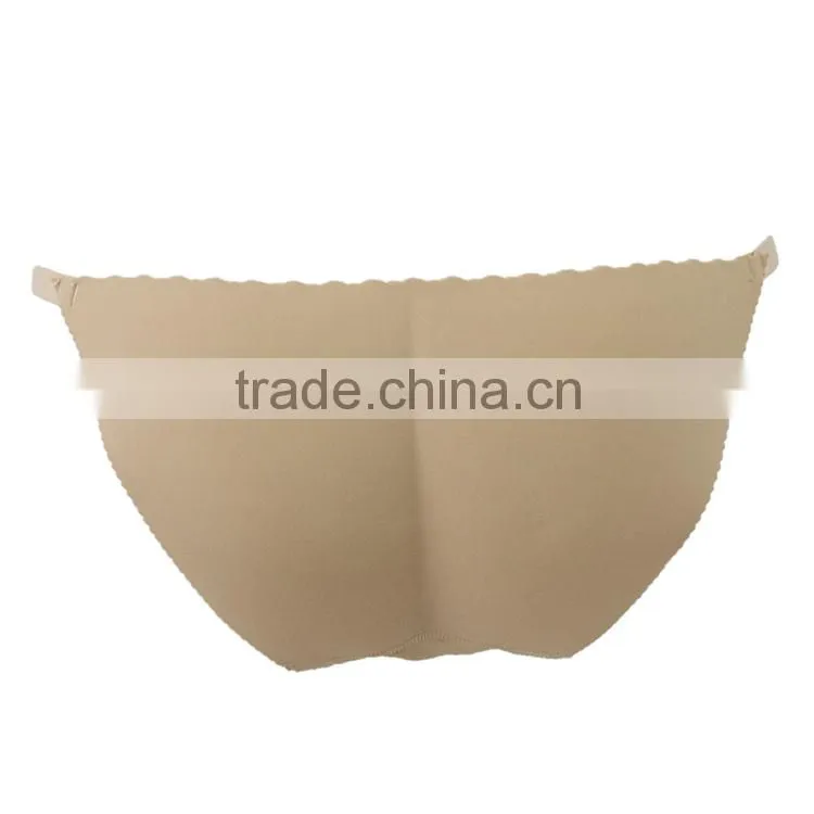 2015 triangle fashion new arrival cotton pad woman waist panties and butt lifter panties push up unmove cotton pad panties
