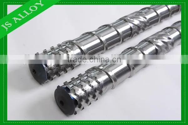 Recycling Granulator Screw Barrel for HDPE PVC PP PE Extruder Machine
