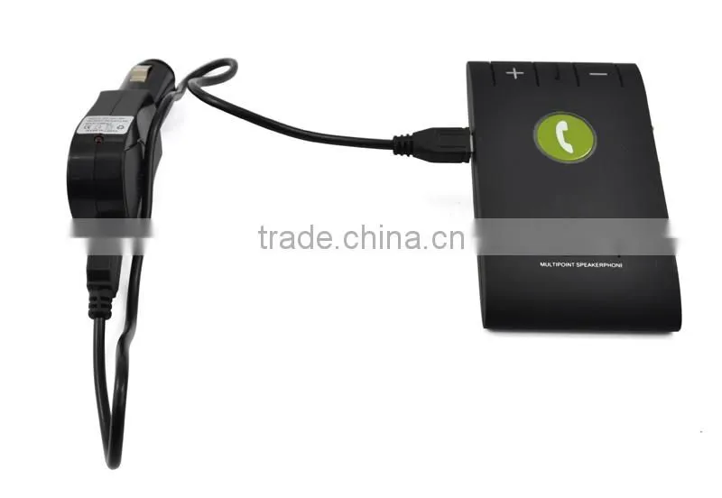 New arrival popular sunvisor 4.0 bluetooth handsfree car kit with speaker
