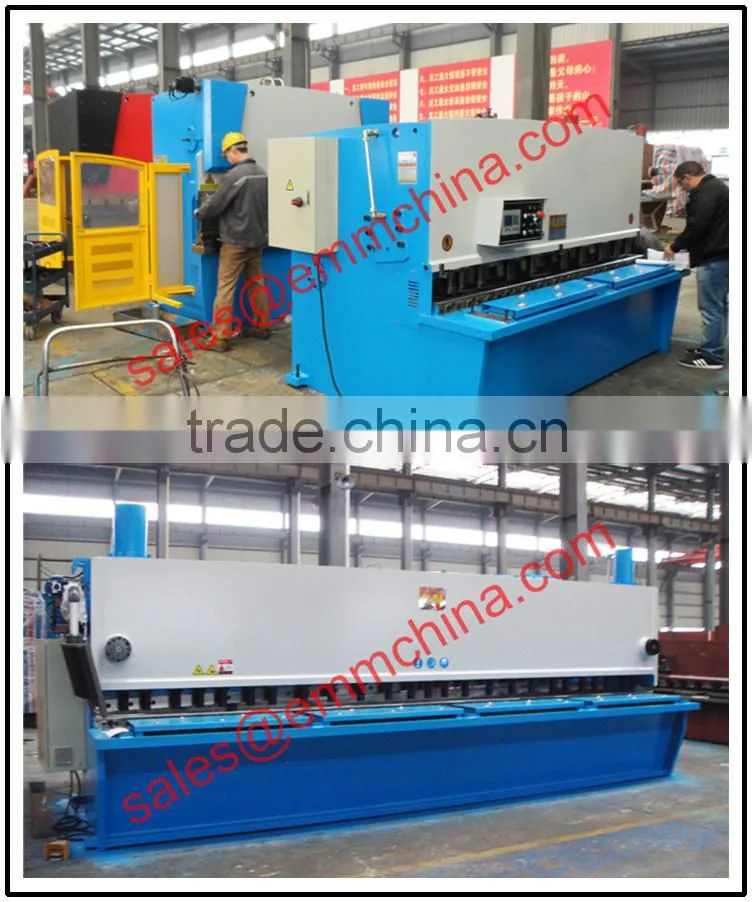 QC11K-10x4000 CNC hydraulic sheet metal shear
