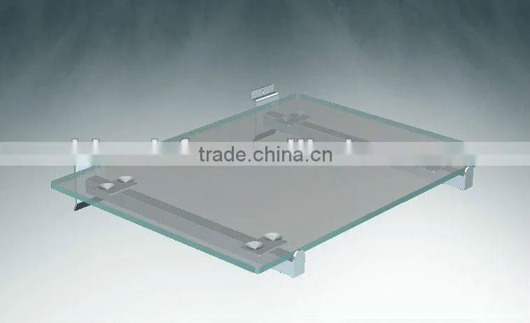Wood holder glass holder glass shelf holder