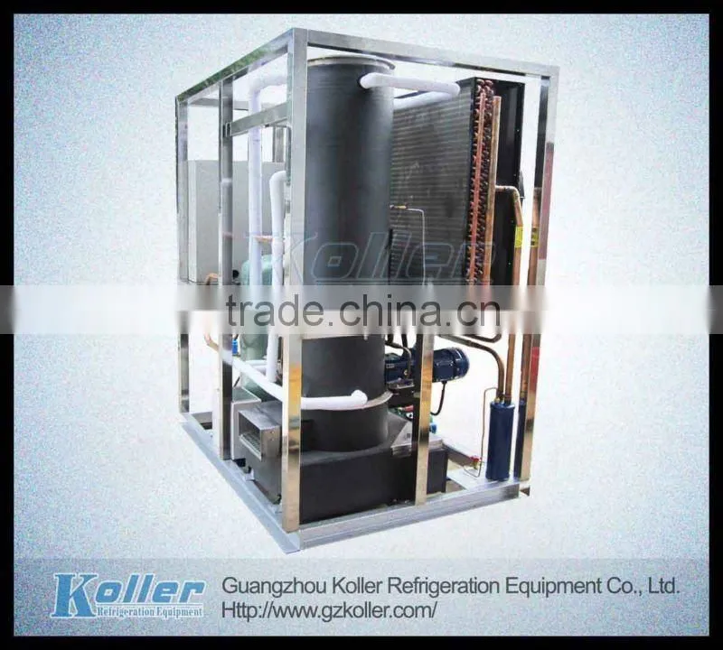 3000kg Crystal Tube Ice Maker with PLC Program Controller