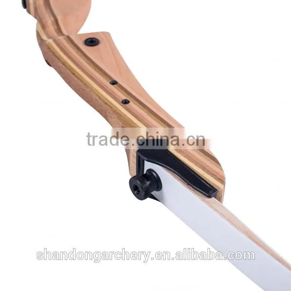 Youth Beginner archery wooden takedown recurve bow for shooting