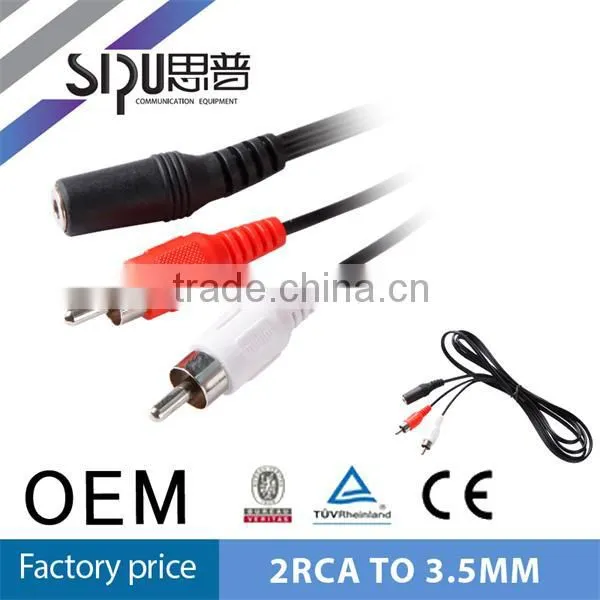 SIPU Wholesale price "s" av cable dvd input output cable dc av cable