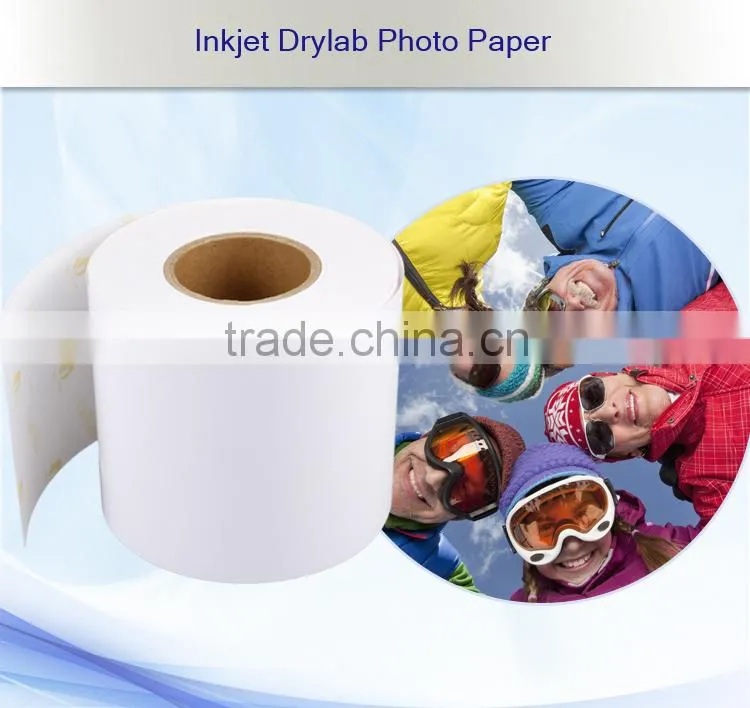 Drylab photo paper,8"x100m for Epson D3000