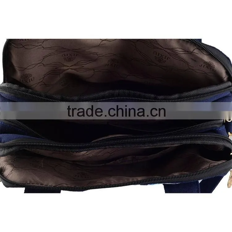 Factory travel bags embroidery messenger bag&handbag camera messenger bag