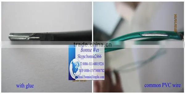 glued PVC coating wire,before diam PVC.080 inch(factory & trader)