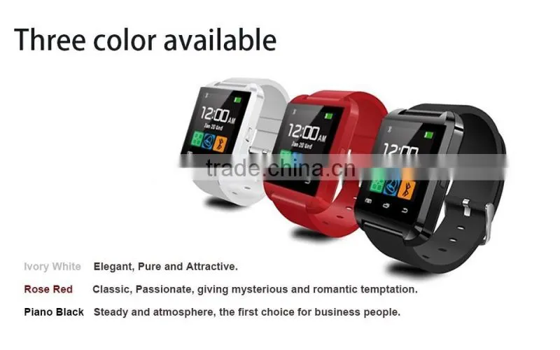 Fashionable 1.44inch Bluetooth Android Smart Watch,U8 Smart Watch