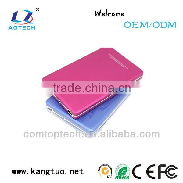 USB3.0 Aluminum 2.5" HDD CASE Enclosure,USB2.0 Aluminum 2.5''hdd enclosure case