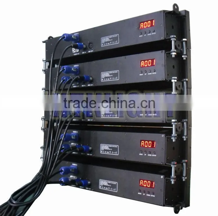 5*15W cob rgb 3in1led blinder dmx stage light
