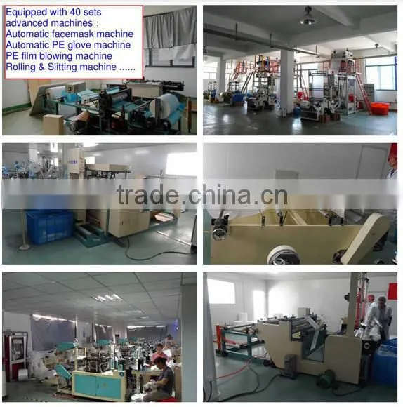 Disposable clear LDPE sleeve covers from China with best price