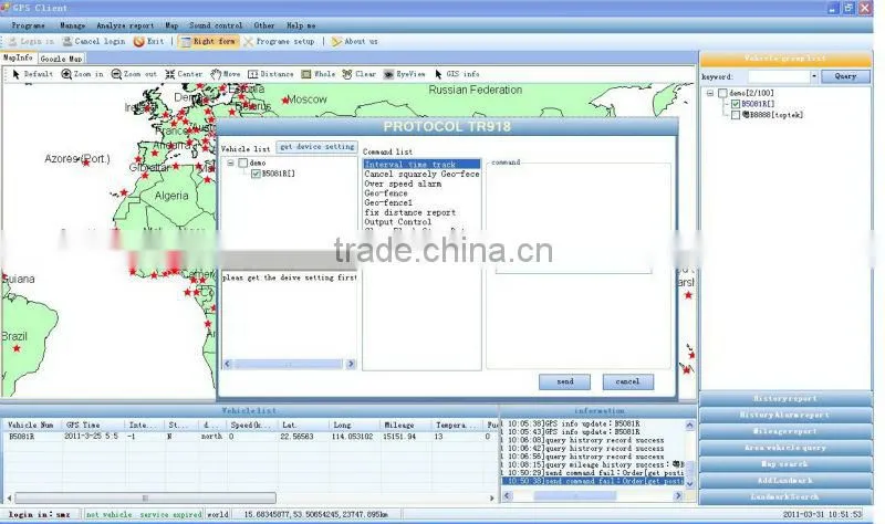 Newest gps tracking software for fleet management