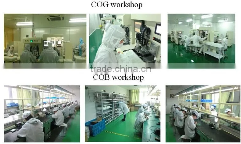 COG Type Graphic lcd module 128x64 with yellow green backlight