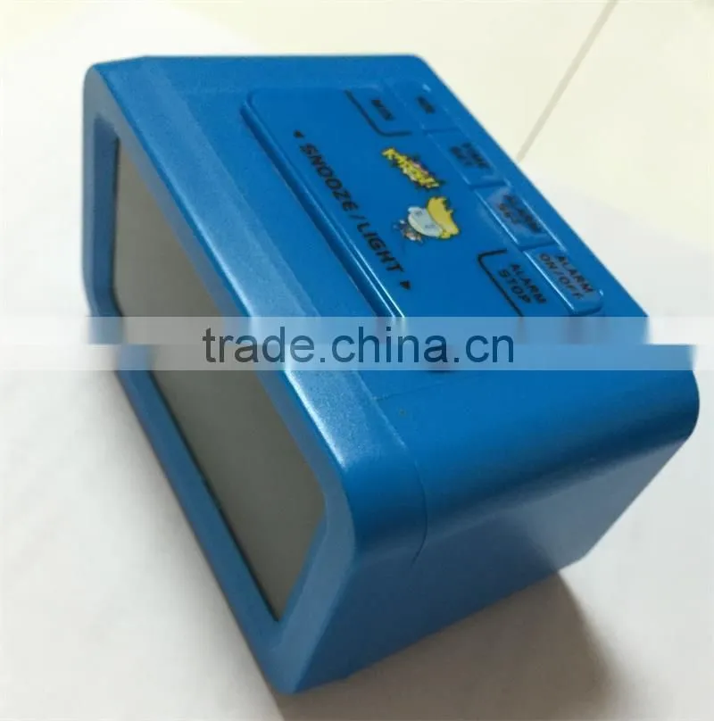 1688 clock movements silicone alarm clock for home decor
