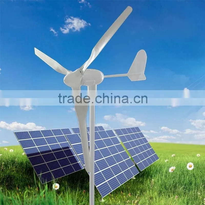 wind and solar hybrid system 150w wind turbine