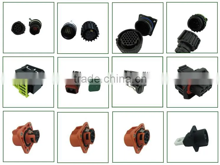 3.6mm High voltage large current 2 pin automotive cable connector