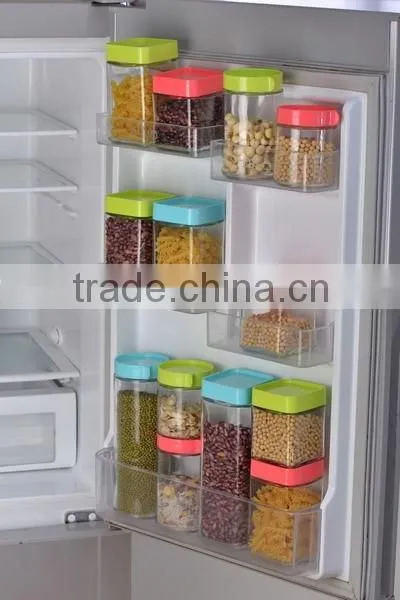 2016 Hot sale High Quality Glass food jar with lid