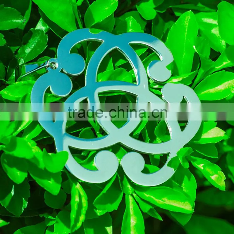 Trendy Stainless Steel European Style Big Size Celtic Jewelry Pendant
