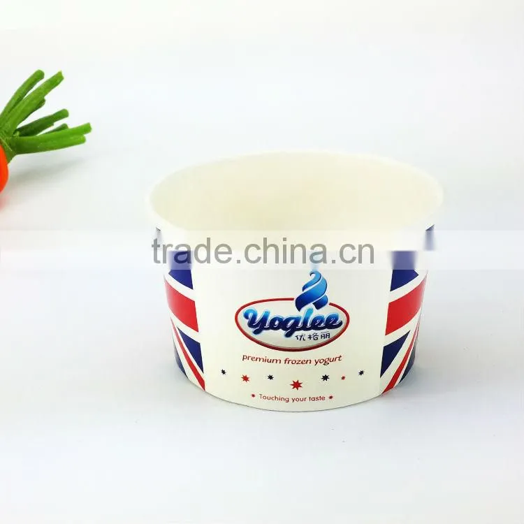 10 OZ Disposabe ice cream and yogurt paper cup