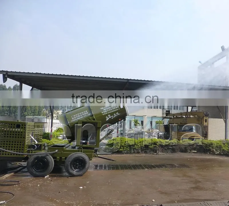 DS-80 dry fog system hipressure dust control system air pollution control system