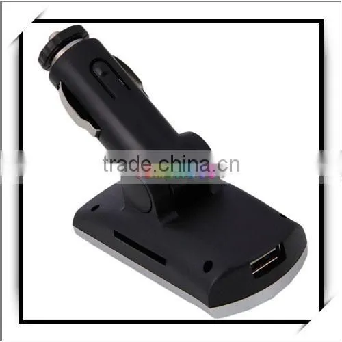 A300 1.0" LCD Hands-free Car audio mini MP3 Player FM Transmitter Silver