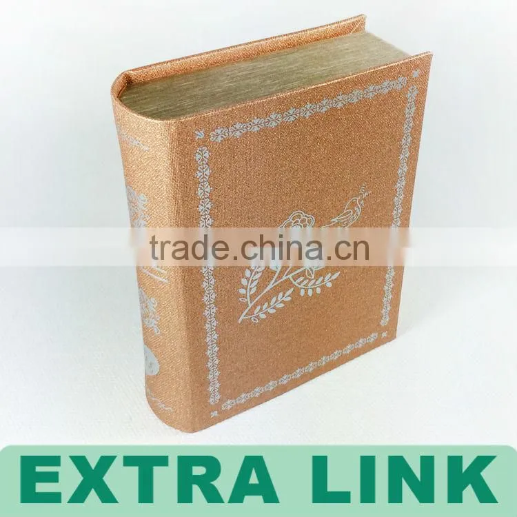 New Design Handmade Recycle Customized fake book box