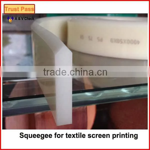 double bevel squeegee for silk screen printing
