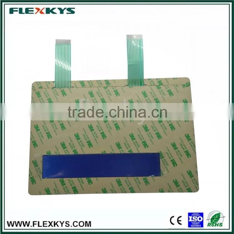 Highly custom waterproof tactile poly dome with strong 3D-sence of keypad non-tactile membrane switch sample available J2