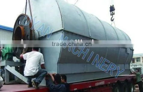Pyrolysis Oil Plant from Rubber Tyre Plastic High Output