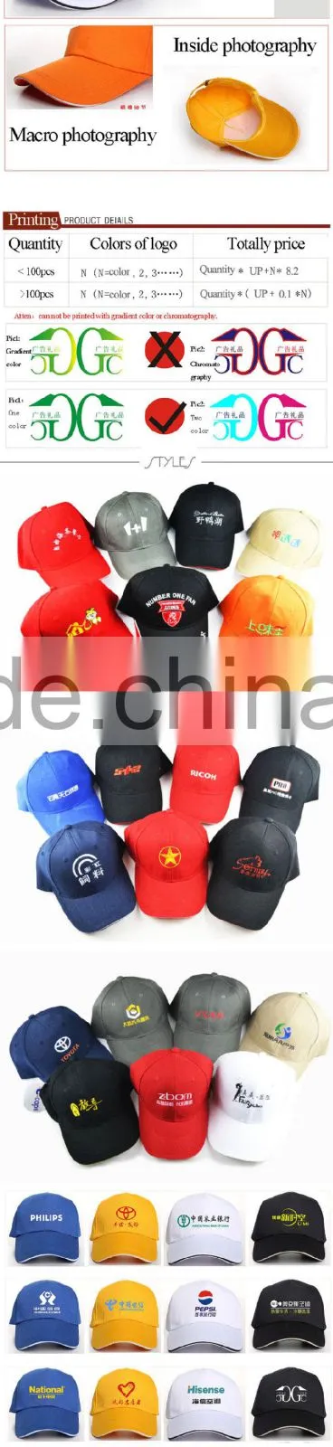 plastic end cap , promotional cap