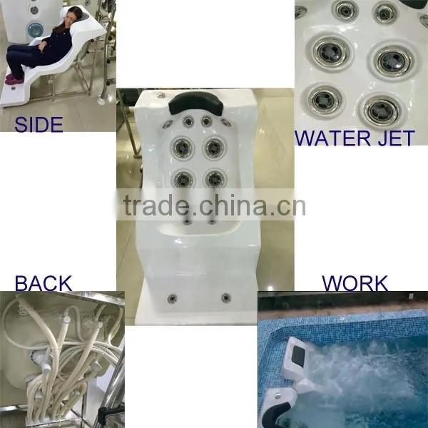Sex massage chair for swimming pool