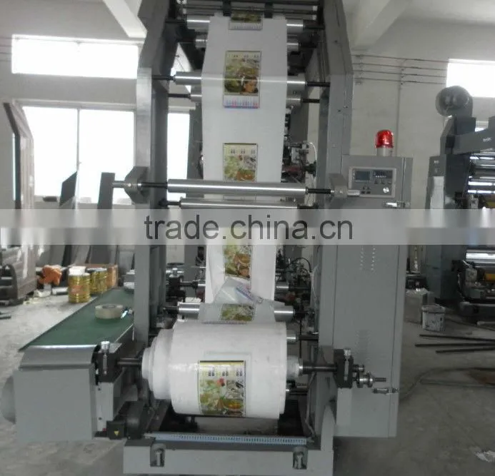 Paper bags roll water-based ink flexo printing machine