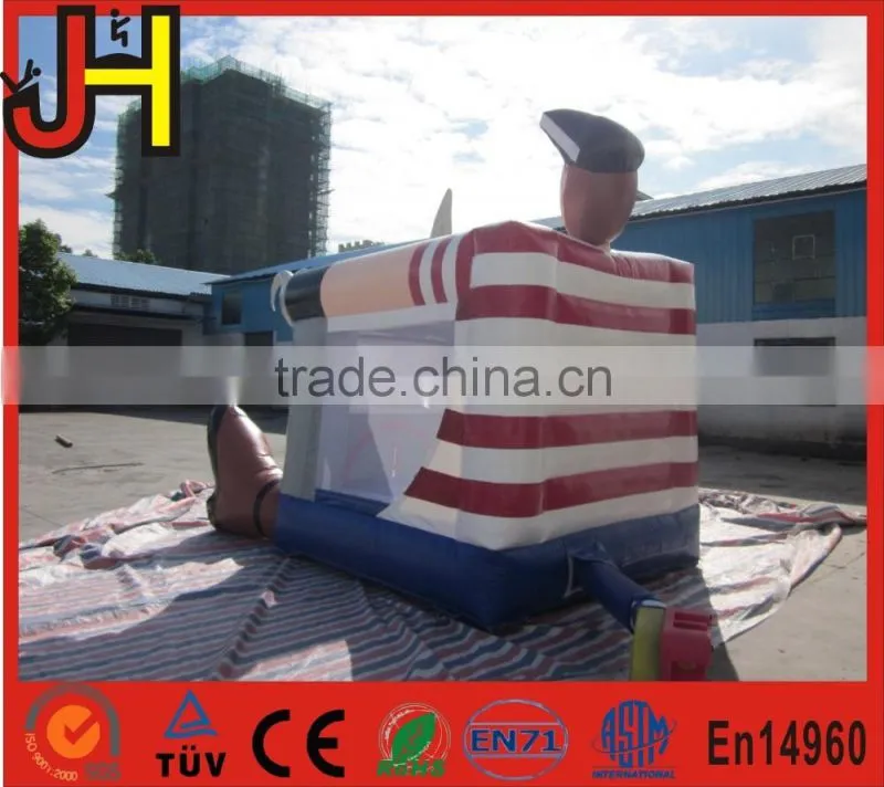Wholesale price inflatable bouncer with obstacle, inflatable obstacle course bouncer