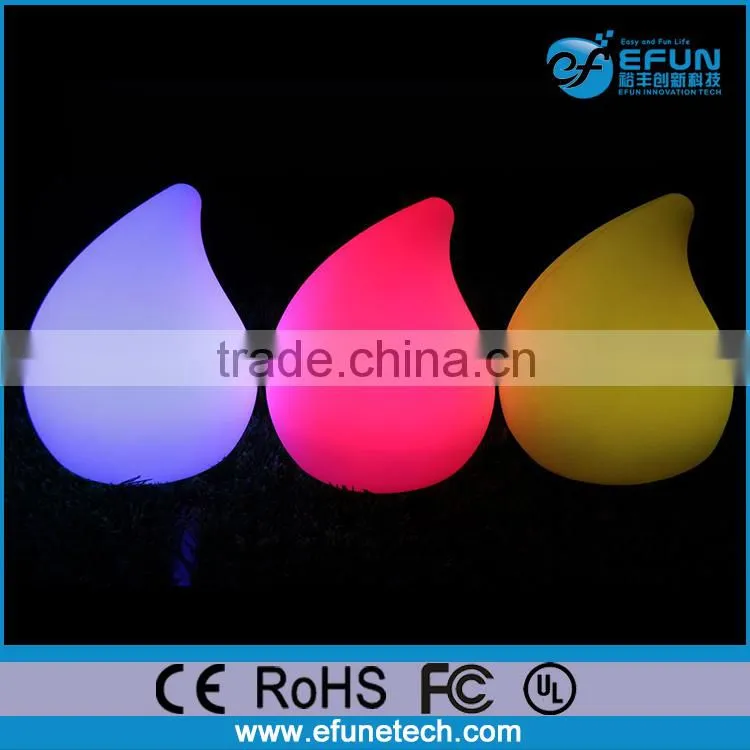 plastic wireless CE ROHS led light,RGB color home decorative led desk lamp