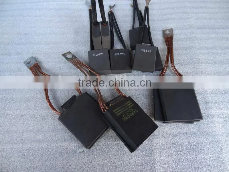 carbon brush for traction equipment