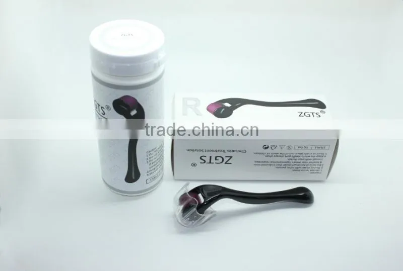 2016 Flagship! ZGTS Luxury Titanium Micro Needle Derma Roller Meso Roller For Acne Scar Freckle