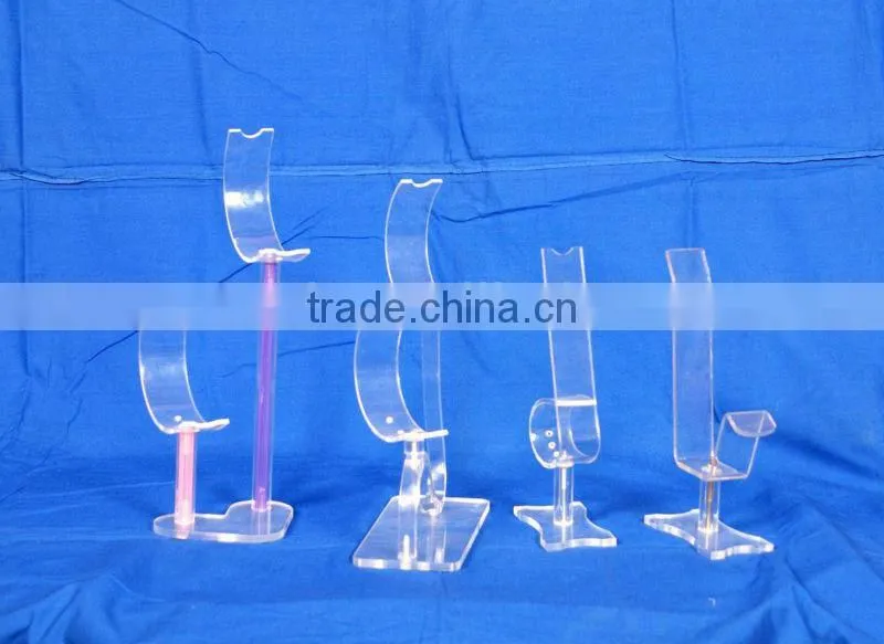 Acrylic clear Shoes Display Platform