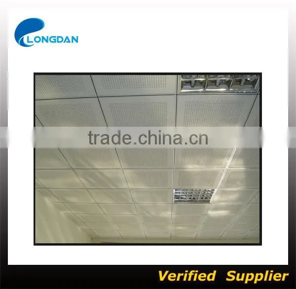 Perforated calcium silicate board